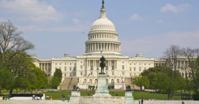 The United States Capitol building in Washington, D.C.