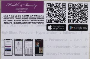 The illuminated facade of Al-Ajami Restaurant at night.